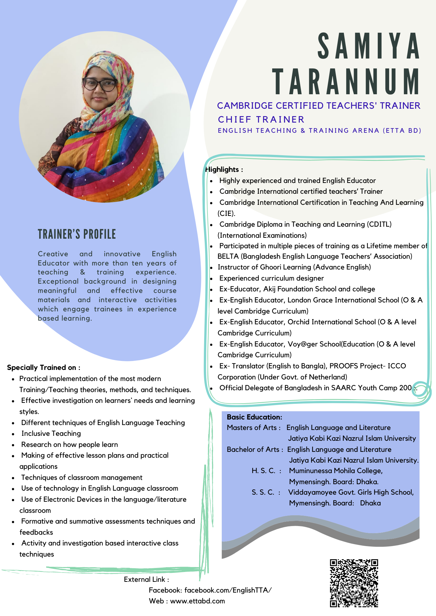 Samiya Tarannum Profile